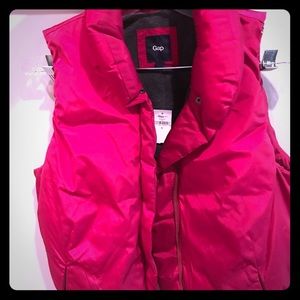 Beautiful, Fuschia Puffer Vest!